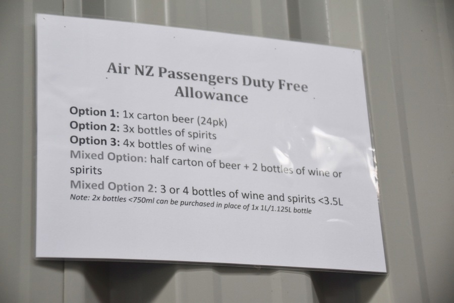 Duty-Free Shopping in Niue