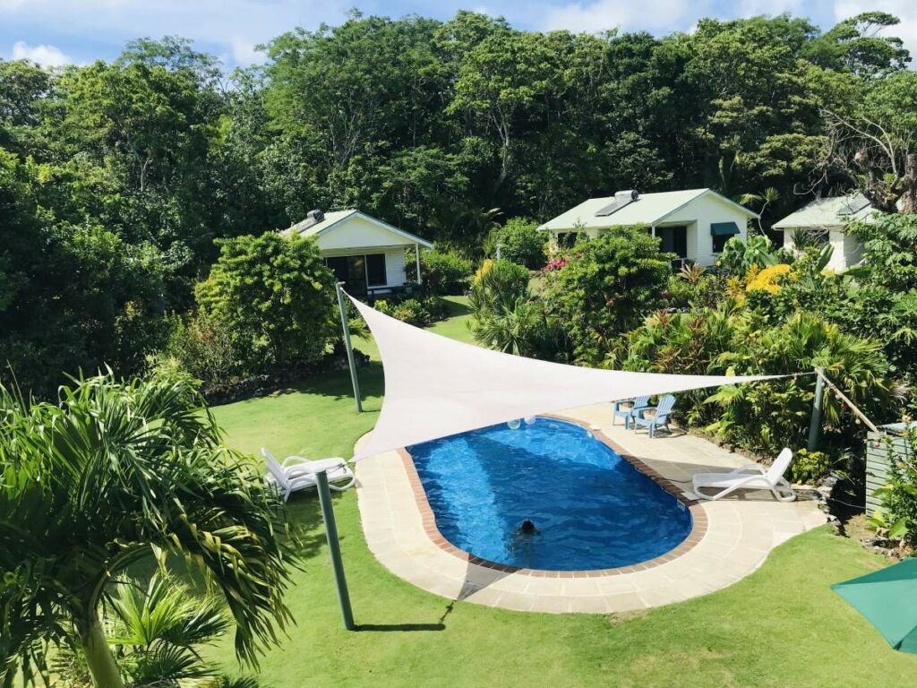 The Accommodations in Niue with a Swimming Pool